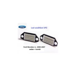 LED osvětlení SPZ Ford Mondeo 2000 - 2007