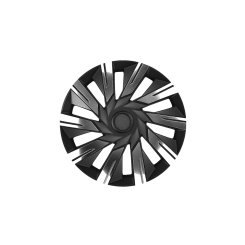 Poklice TECNA 15 chrom / black